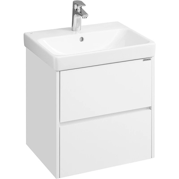 Тумба-умывальник Aquaton Сканди 55 Белый/1WH501620 Раковина Адриана 55 (1A2517K0SD010)