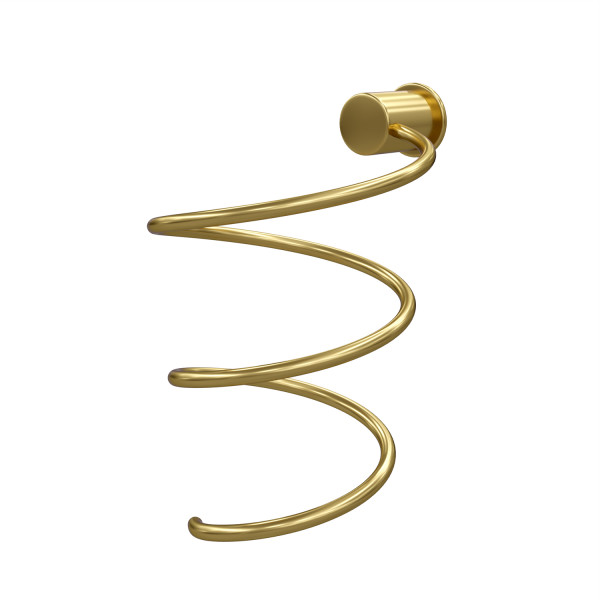 Держатель для фена WasserKRAFT золото матовое (K-1080BG)