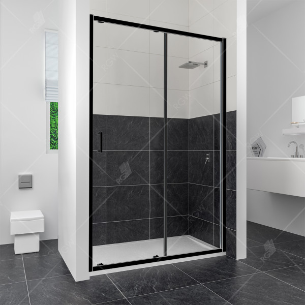 Душевая дверь RGW CL-14-B 1600*1850 стекло прозрачное, профиль черный (32091416-14) Душевая дверь RGW CL-14-B 1600*1850 стекло прозрачное, профиль черный (32091416-14)