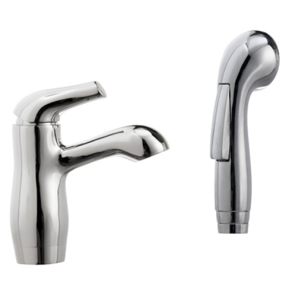 Смеситель для раковины Grana Gavia с гигиеническим душем, хром (10322) Смеситель для раковины Grana Gavia с гигиеническим душем, хром (10322)