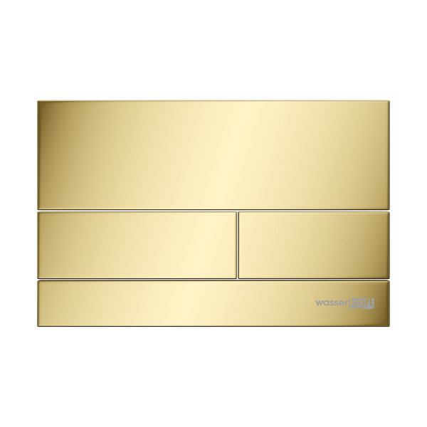 Инсталляция для унитаза WasserKRAFT Aller с клавишей смыва золото глянцевое (10TLT.010.ME.PG04)