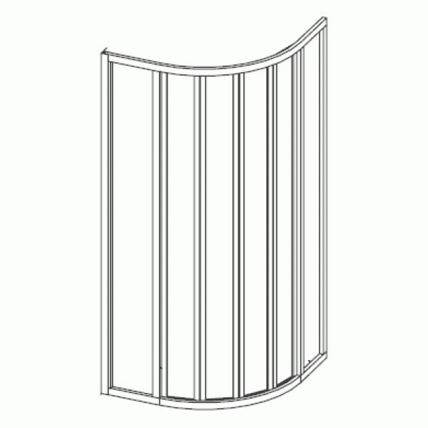 Душевой уголок Ravak Supernova SKKP6-90 90х90х185 стекло tranparent (32070100Z1)