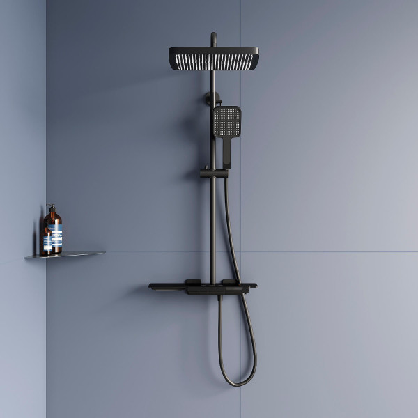 Душевая система RGW Shower Panels черный (51140134-04)