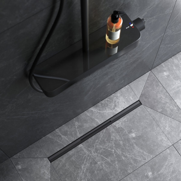 Душевой лоток AM.PM MasterFlow линейный универс затвор Slim line 60 см черн мат (W01SC-S11-060-05BM)