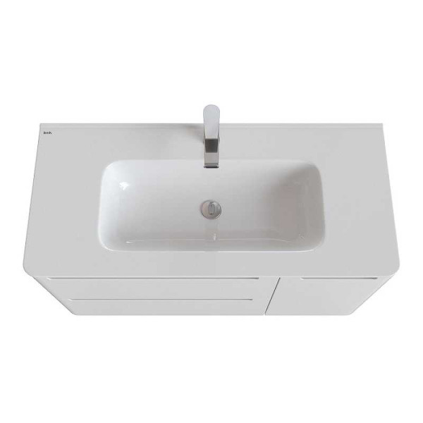 Тумба напольная Iddis Edifice 100 белая (EDI10WFi95)