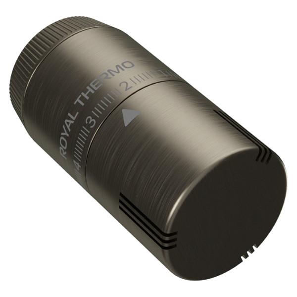 Головка термостатическая М30х1,5 Royal Thermo Design жидкостная (никель матовый) (RATHDN13015NM) Головка термостатическая М30х1,5 Royal Thermo Design жидкостная (никель матовый) (RATHDN13015NM)