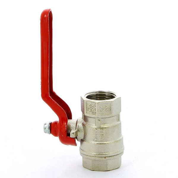 Кран Itap 1/2" ВВ шаровый Vienna (красная ручка) (1160012)