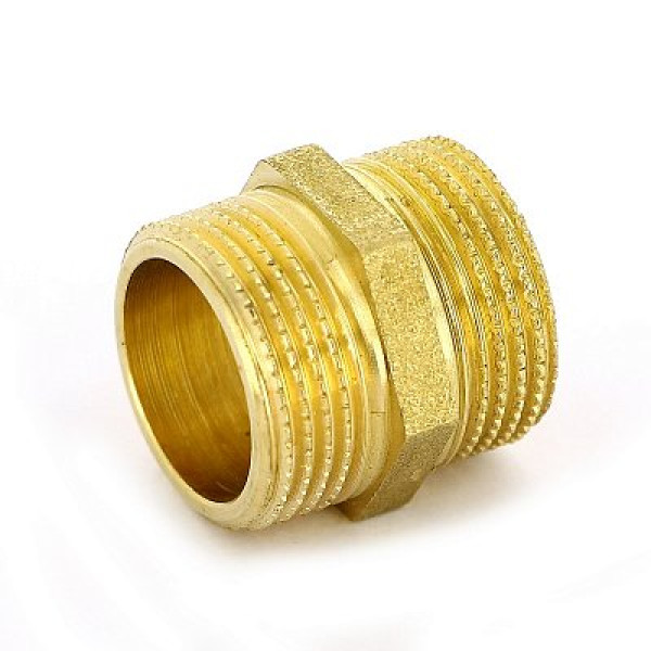 Ниппель 1 1/4" Tiemme (латунь) (1500025 / 1552G000707) Ниппель 1 1/4" Tiemme (латунь) (1500025 / 1552G000707)