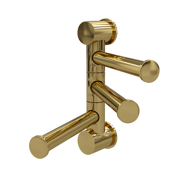 Полотенцедержатель WasserKRAFT золото глянцевое (K-1053PG)