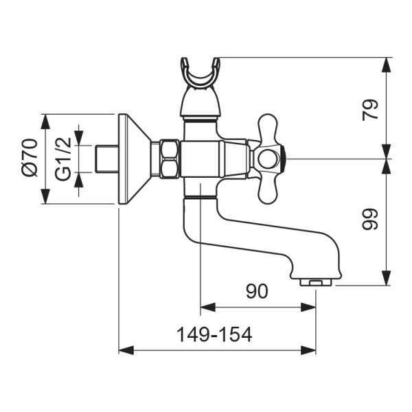 Смеситель для кухни Vidima Uno (BA356AA)