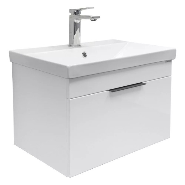 Тумба подвесная Comforty Кама 600x395x460 белый глянцевый (00-00018655) Тумба подвесная Comforty Кама 600x395x460 белый глянцевый (00-00018655)