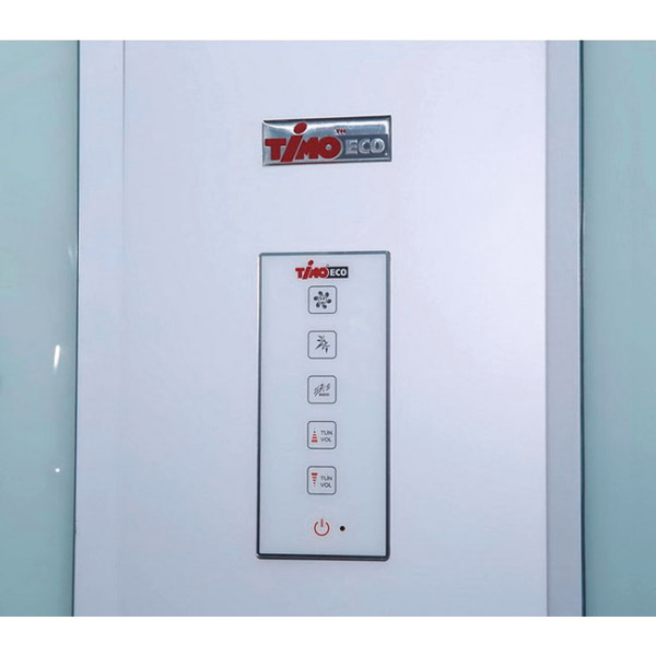 Душевая кабина с гидромассажем Timo TE-0702 L 120x80x218 стекло матовое рифленое, профиль белый (TE-0702 L) Душевая кабина с гидромассажем Timo TE-0702 L 120x80x218 стекло матовое рифленое, профиль белый (TE-0702 L)