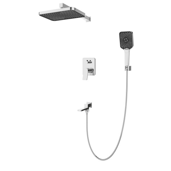 Душевая система Esko Eiger хром (7in1Eiger)