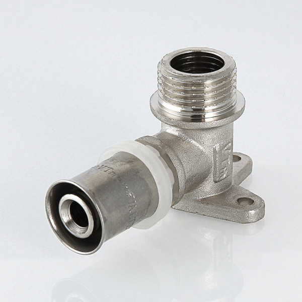 Водорозетка 16x1/2"Н Valtec (пресс, никель) (VTm.255.N.001604) Водорозетка 16x1/2"Н Valtec (пресс, никель) (VTm.255.N.001604)