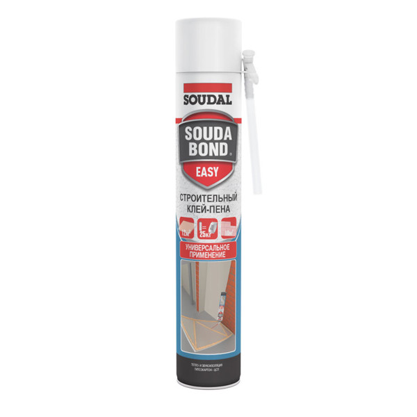 Клей-пена ручная Soudabond Easy 12x750 мл. Soudal (121621)