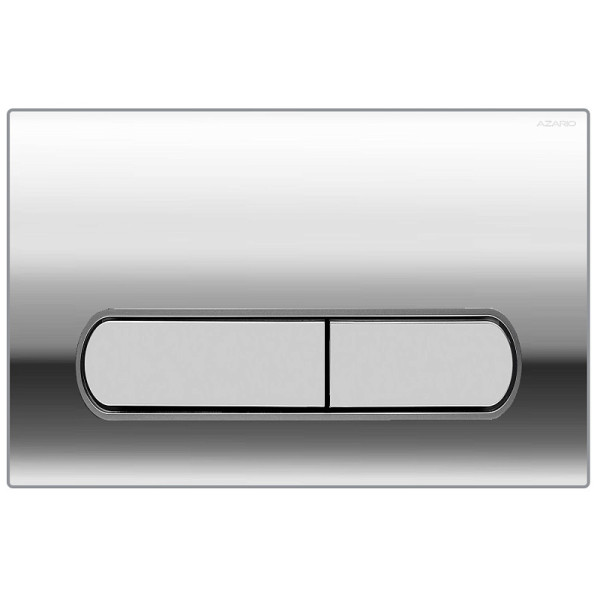 Клавиша смывная Azario пластик хром (AZ-004.02)