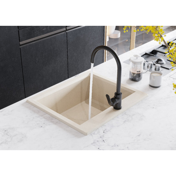 Смеситель для кухни Santek Линдос черный (WH5A41008N001)