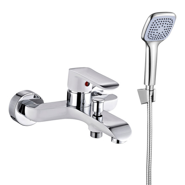 Смеситель для ванны и душа Melodia della vita Heavy Metal белый (MDV35640wt) Смеситель для ванны и душа Melodia della vita Heavy Metal белый (MDV35640wt)