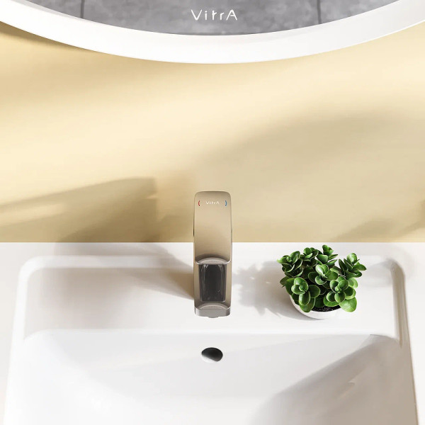 Смеситель для раковины Vitra Root Square хром (A42731EXP) Смеситель для раковины Vitra Root Square хром (A42731EXP)