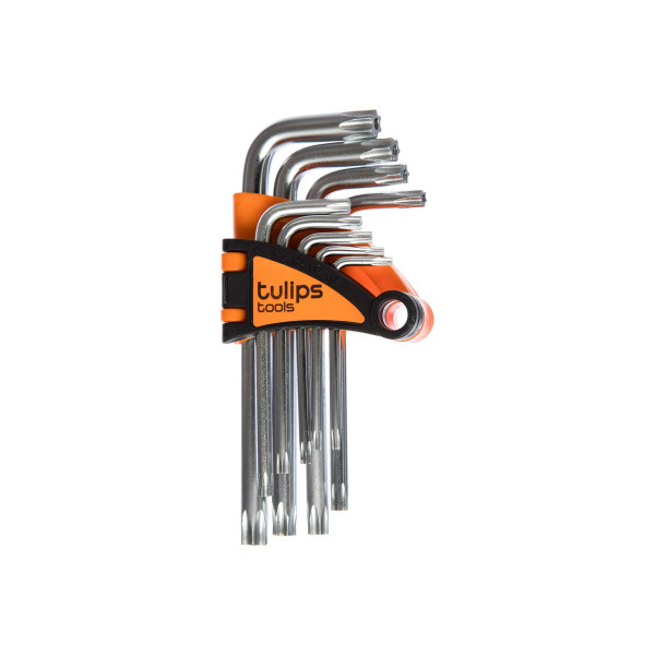 Набор ключей Tulips Equipment Tools Torx 9шт. короткие (IK12-960)