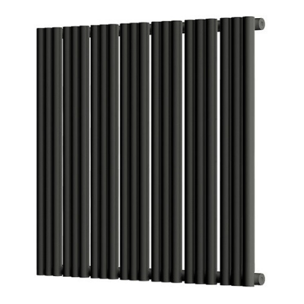 Радиатор стальной Empatiko боковое подключение, угольный черный (Takt S1-832-500 Coal Black)