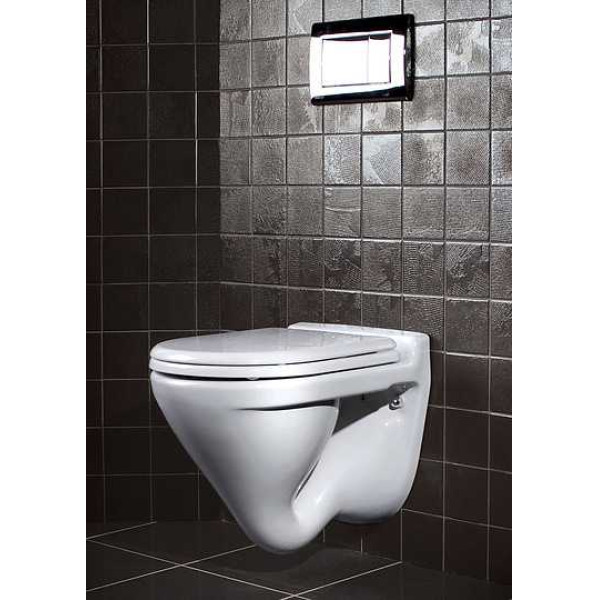 Унитаз подвесной Sanita Luxe Attica Luxe с сиденьем из дюропласта