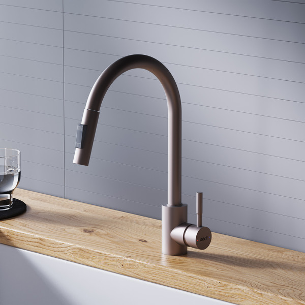 Смеситель для кухни Dorff Logic сатин (D3007511)