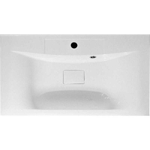 Раковина встраиваемая BelBagno 75 белая (BB800/450-LV-MR-PR)