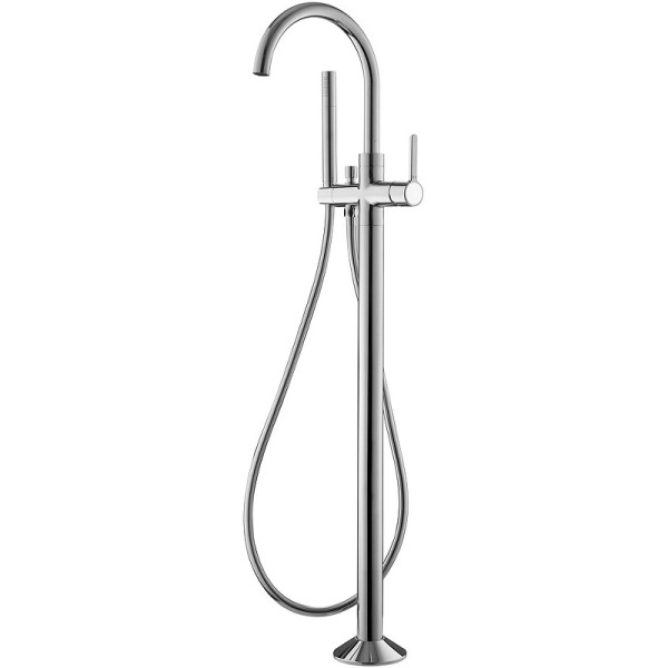 Смеситель напольный Cezares Eco хром (ECO-VDP-01)