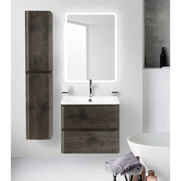 Тумба подвесная BelBagno Albano 60 Rovere Nature Grigio (ALBANO-600-2C-SO-RNG)