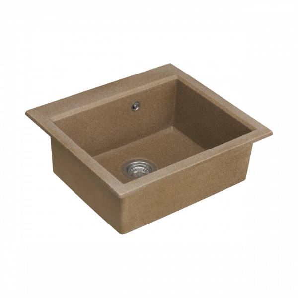 Мойка для кухни врезная Aquaton Линеа 584x517x228 терракот (1.A733.0.32L.W27.0)