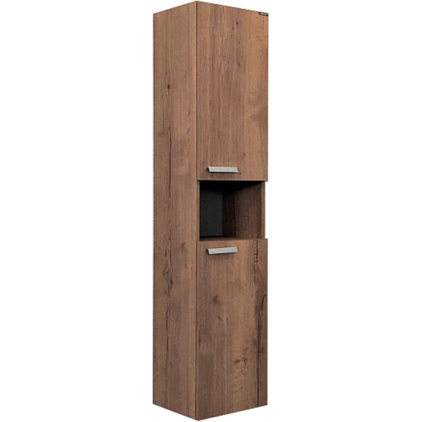 Пенал подвесной Comforty Никосия 350x350x1600 дуб темный (00-00009554)