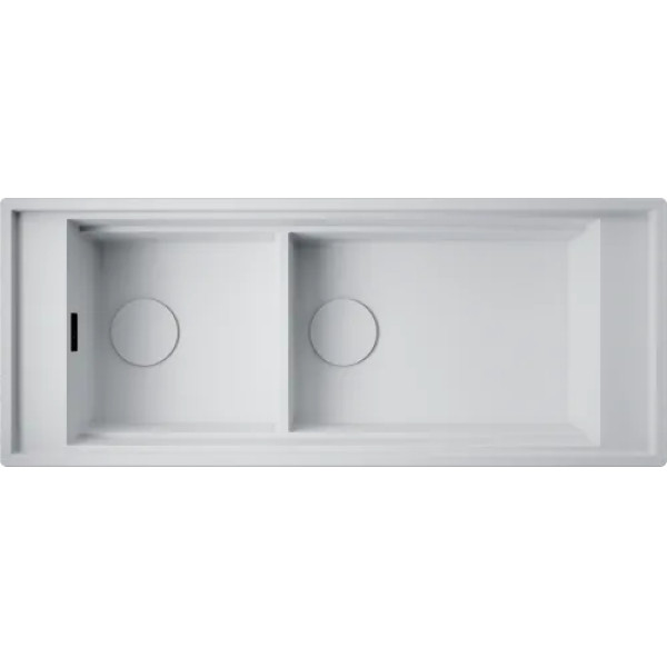 Мойки врезные Omoikiri Sintesi Pro 114-2-WH 110x46 artceramic/белый (4997449)