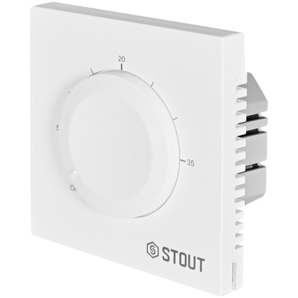 Терморегулятор Stout универсальный 3А, ON/OFF 230В белый (STE-2001-130210)