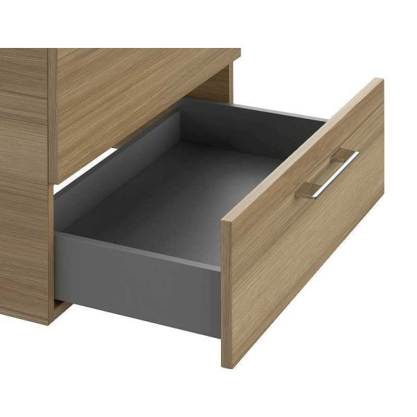 Тумба подвесная Cersanit Lara орех (63415)