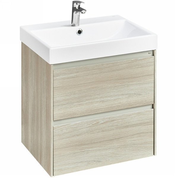 Тумба подвесная Roca Ona 58,5x45x56,5 светлый дуб (857613512)