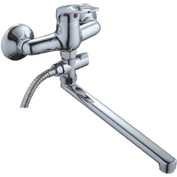 Смеситель для ванны и душа Ledeme с душевым гарнитуром (L2137)