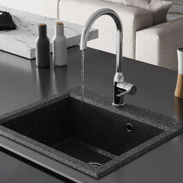 Смеситель для кухни Santek Себа с подключением фильтра хром (WH5A43020C001)