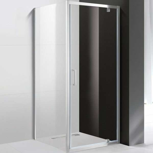 Душевой уголок Cezares Molveno 90x100x195 стекло прозрачное, профиль хром (MOLVENO-AH-1-90/100-C-Cr-IV)