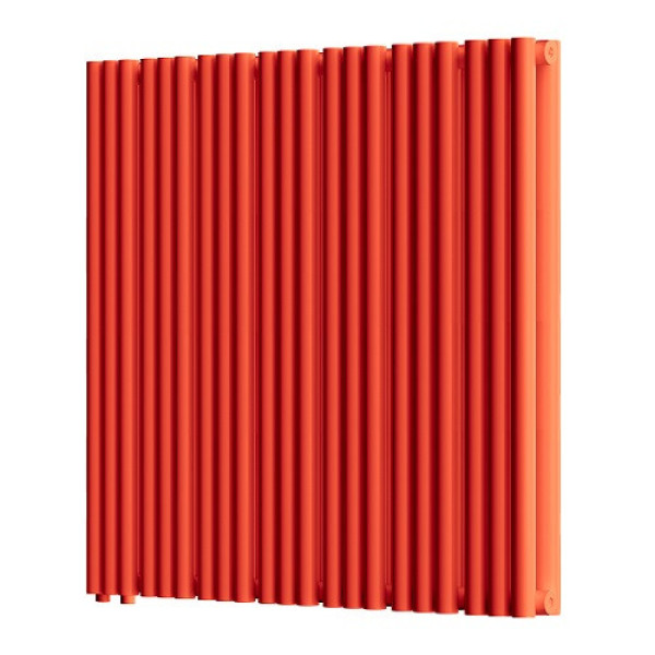 Радиатор стальной Empatiko нижнее подключение, рябиновый красный (Takt LR2-832-500 Scarlet Red)