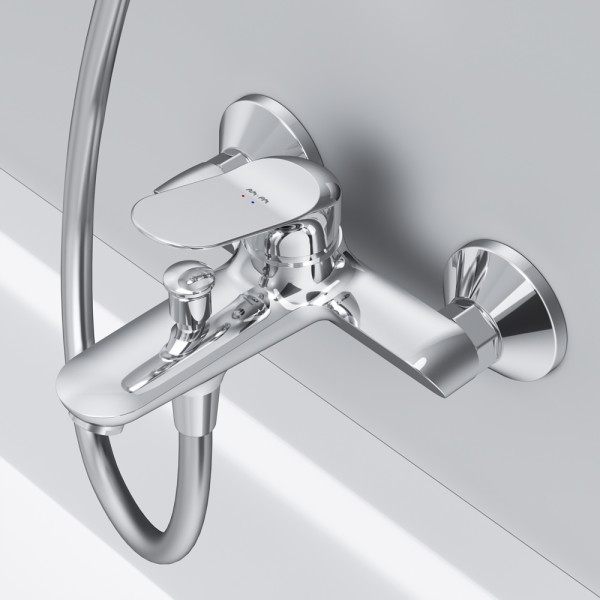 Смеситель для ванны и душа AM.PM Sunny хром (F85C1000)