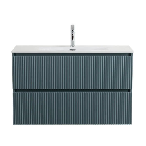 Тумба подвесная BelBagno Uno 1000x455x608 голубой матовый (UNO-1000-2C-SO-AO)
