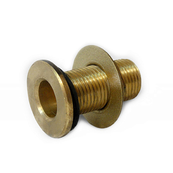 Соединение прямое для резервуара 2" ЭкоПром латунь (115.0010.000.0)