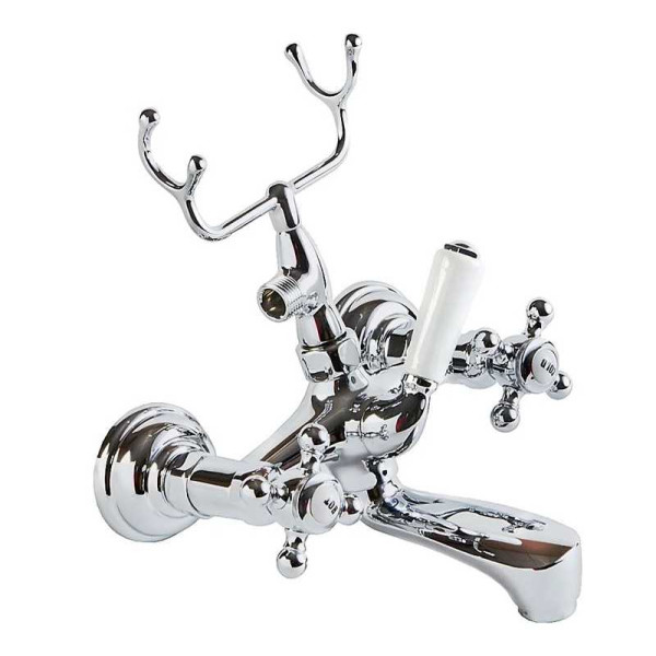 Смеситель для ванны и душа Kludi 1926 с душевым гарнитуром (514410520) Смеситель для ванны и душа Kludi 1926 с душевым гарнитуром (514410520)