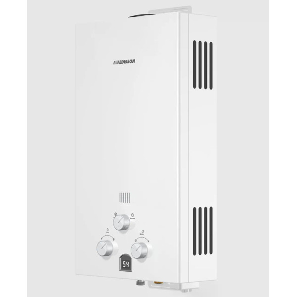 Колонка газовая Edisson Eco E 20 D Pro 20 кВт белая (361502) Колонка газовая Edisson Eco E 20 D Pro 20 кВт белая (361502)