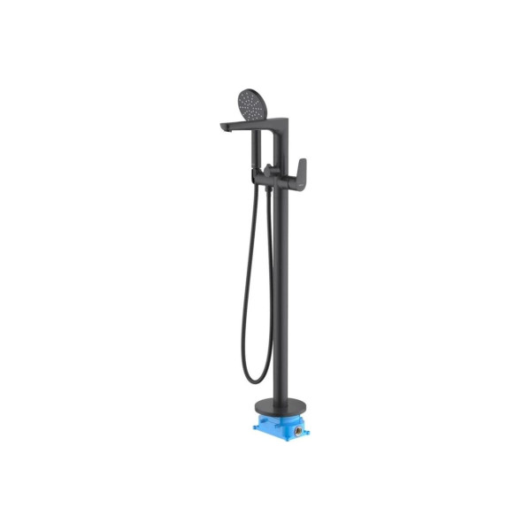 Смеситель напольный Aquatek Бетта черный матовый (AQ1145MB) Смеситель напольный Aquatek Бетта черный матовый (AQ1145MB)