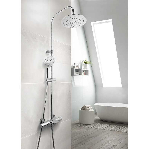 Душевая система Esko хром (STT5054)