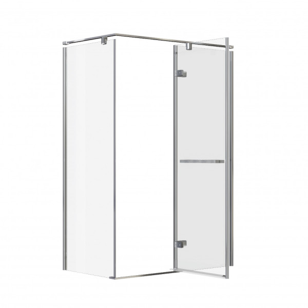 Душевая дверь Roca Akropolis 120x80x200  R стекло прозрачное, профиль черный матовый (Z.RU93.0.790.2)