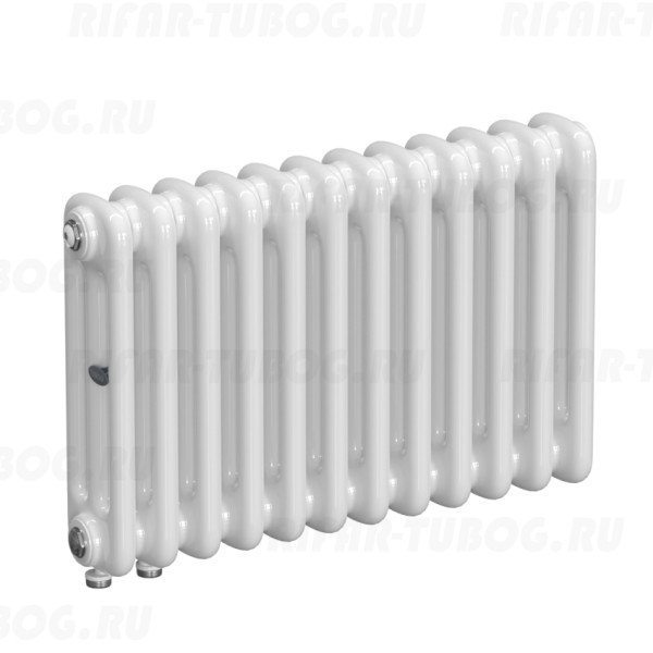 Радиатор стальной трубчатый RIFAR TUBOG 3042/12 нижнее подключение DV1 белый (TUB 3042-12-DV1)