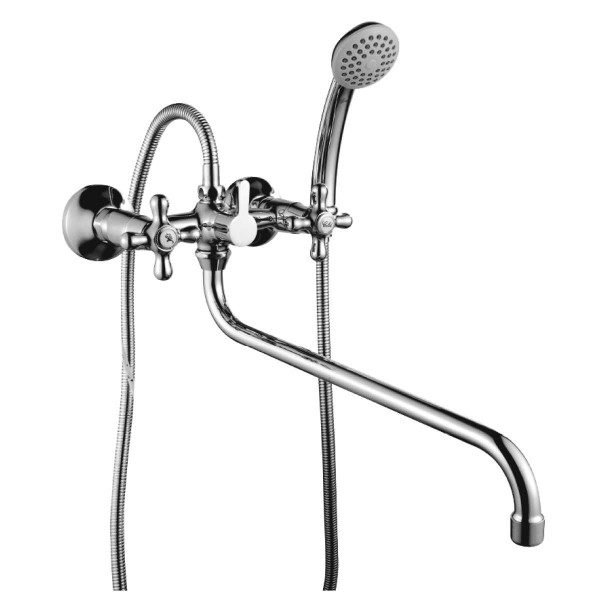 Смеситель для ванны и душа Rossinka Н02-84 с душевым комплектом (H02-84) Смеситель для ванны и душа Rossinka Н02-84 с душевым комплектом (H02-84)